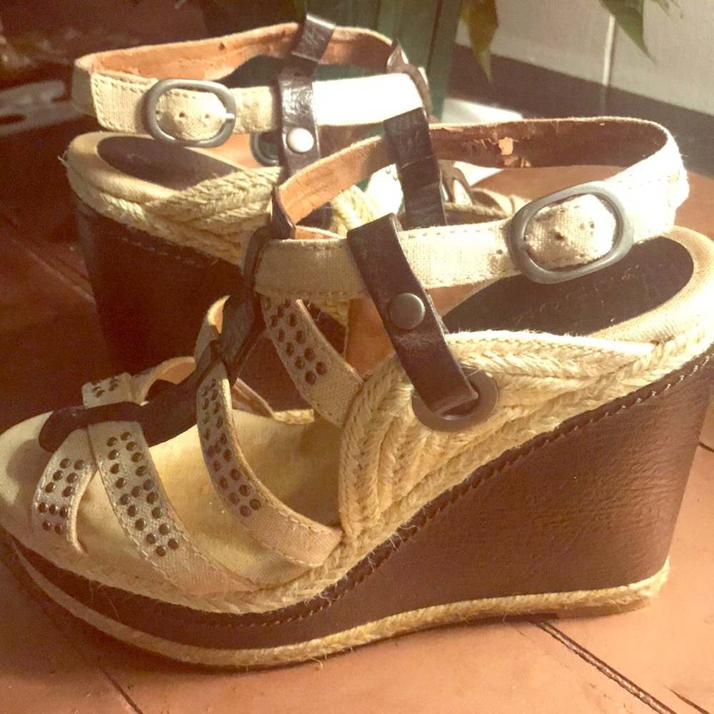 Lucky You Wedge Sandals